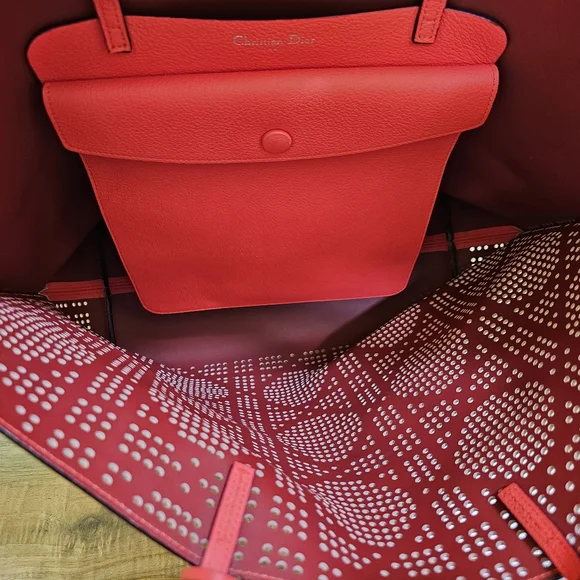 ❤️🎉2XHOST PICK🎉❤️Christian Dior Cannage Dioriva Shopper Tote - Picture 12 of 17